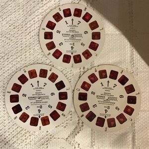 Vintage View-Master Reels Snoopy and the Red Baron GAF 1969